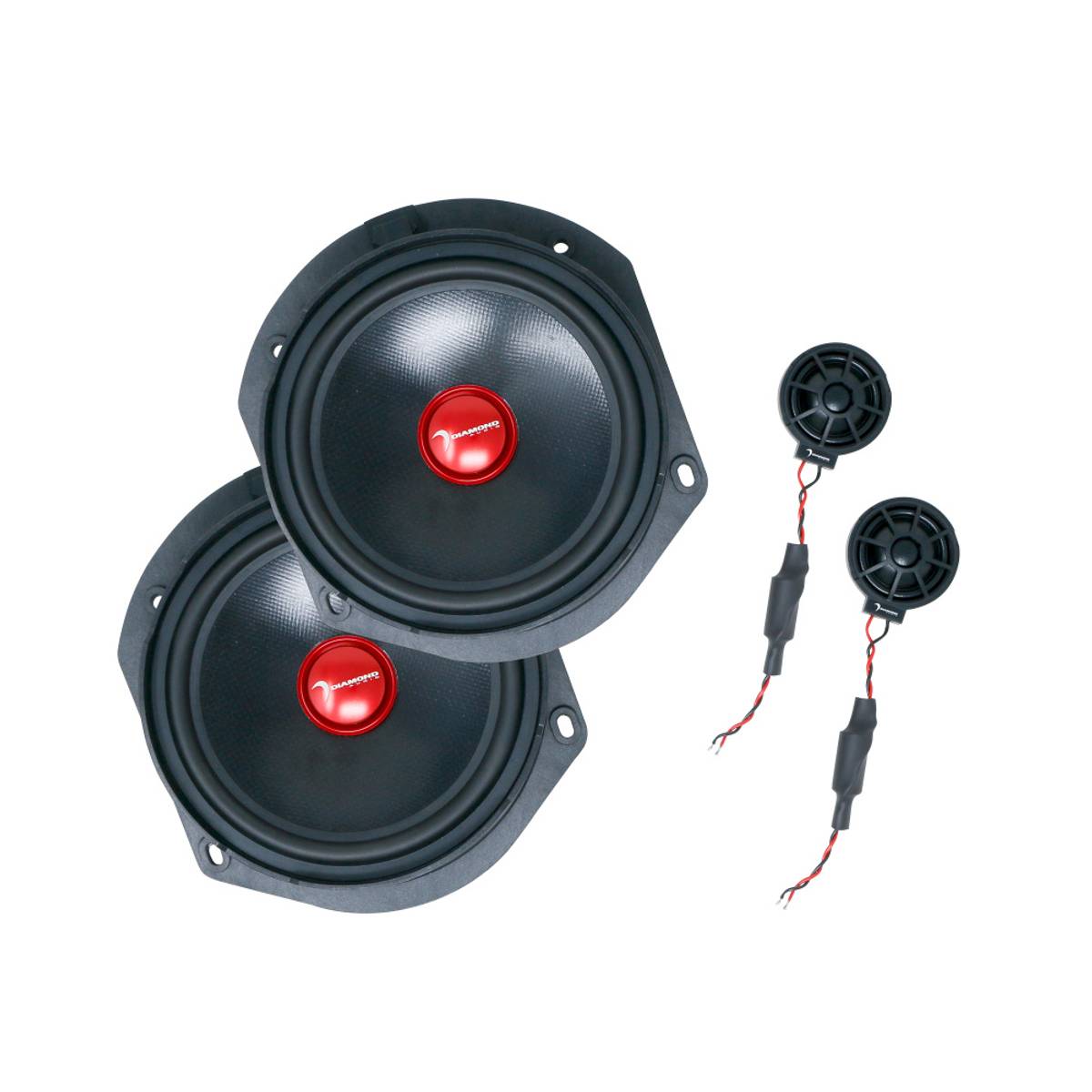 Diamond Audio S-65C Tesla model S 2ohm