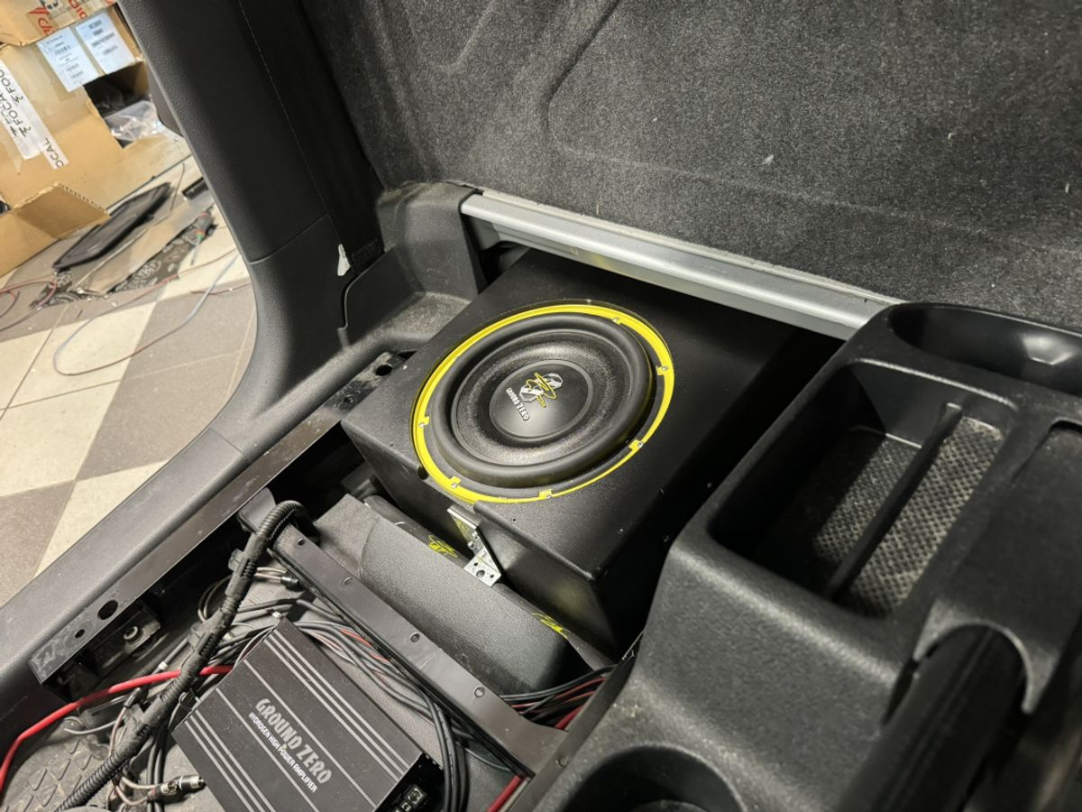 Ground Zero GZHW 10SPL-D2 FLAT 600w 2x2ohm