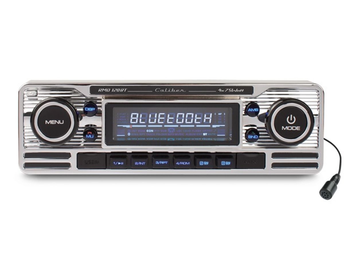 Caliber Retro Radio RMD120BT-S