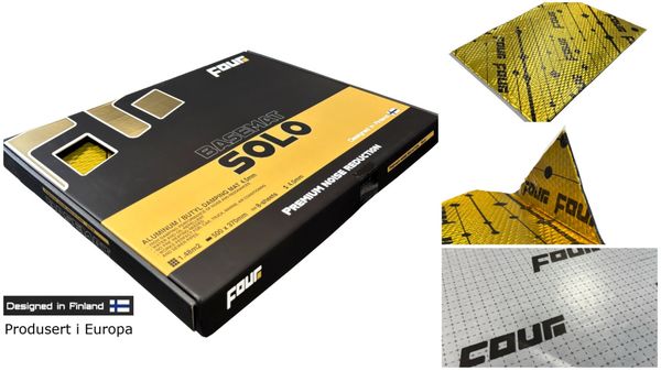 Hovedbilde FOUR SOLO BaseMat 4,5mm 50x37cm, 1,48m2