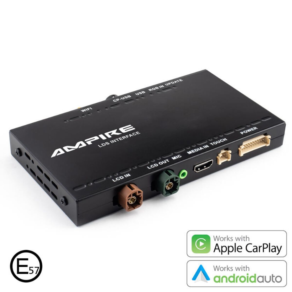 Ampire Trådløs Apple Carplay/AndroidAuto Audi m/MMI 2G (High)